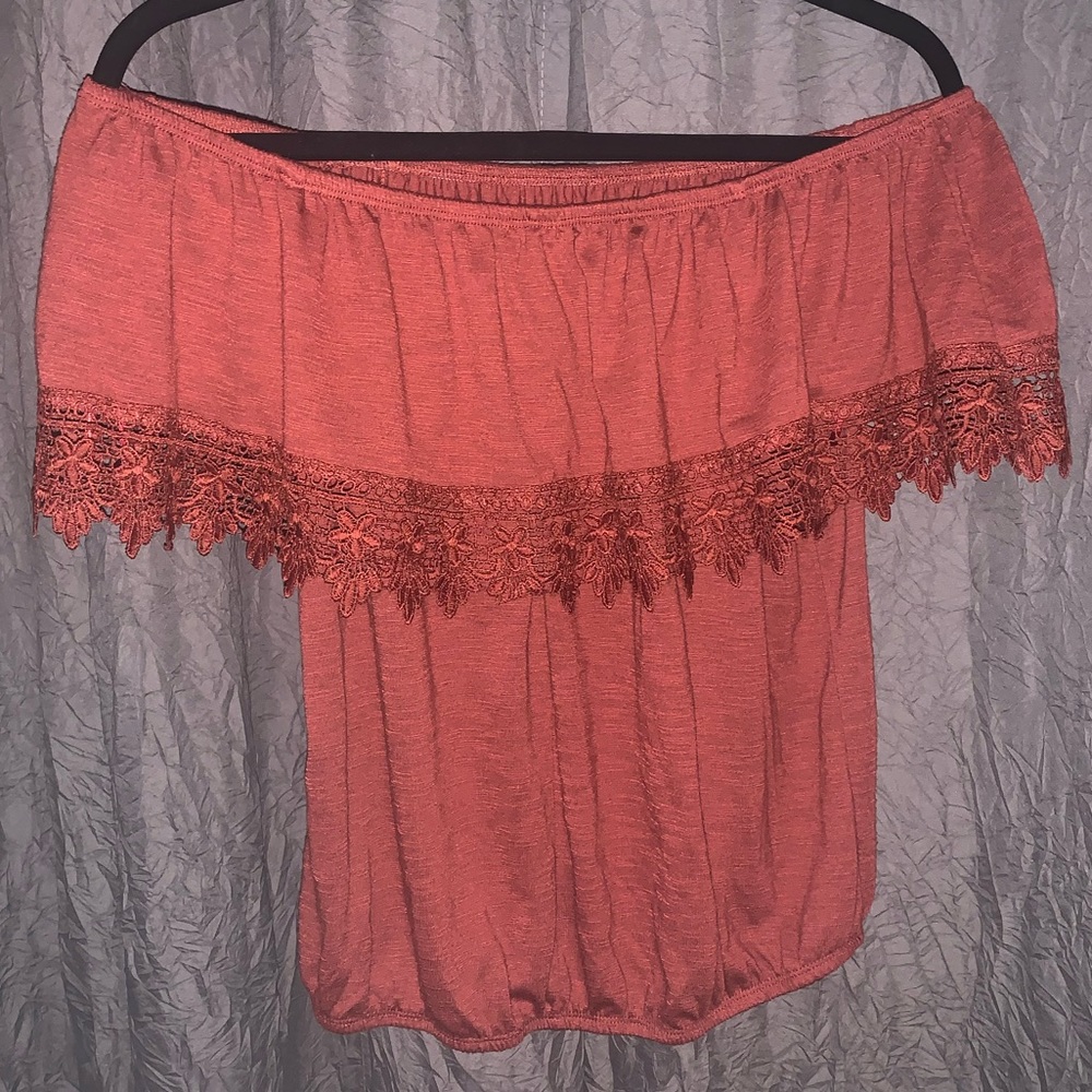 Off the shoulder blouse